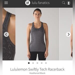 Lululemon‎ Swiftly Tech Racerback Size 8